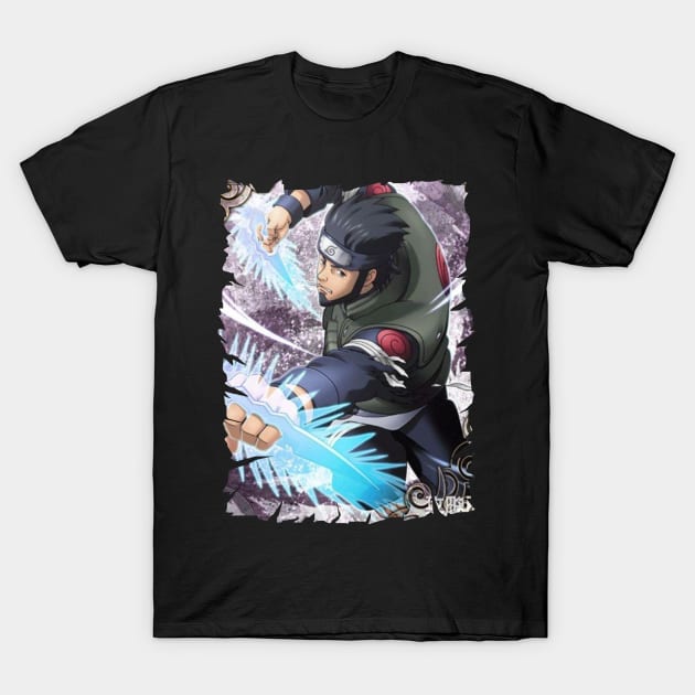 ASUMA SARUTOBI ANIME MERCHANDISE T-Shirt by julii.draws